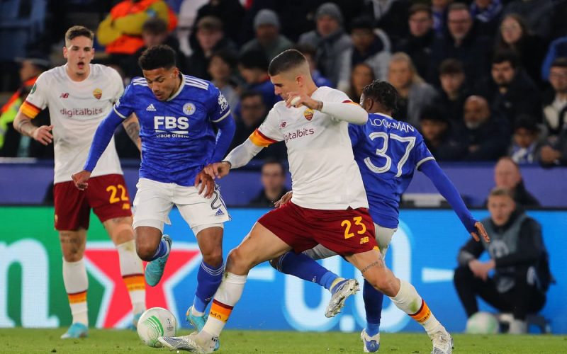 Conference League – Leicester-Roma termina 1-1: Pellegrini-gol e appuntamento all’Olimpico