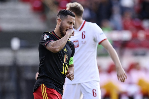 📸 Hazard, che errore! L’assurdo gol fallito nella festa del Belgio contro la Polonia