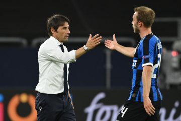 📸 Gaffe CLAMOROSA della tv libica in Inter-Atletico: entra Eriksen per Bonucci