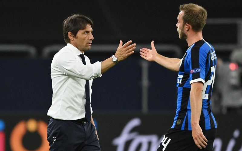 📸 Gaffe CLAMOROSA della tv libica in Inter-Atletico: entra Eriksen per Bonucci