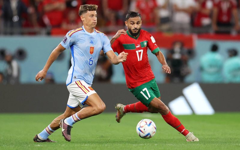 📹 La danza di Boufal in Marocco-Spagna: il dribbling su Llorente è 🤯
