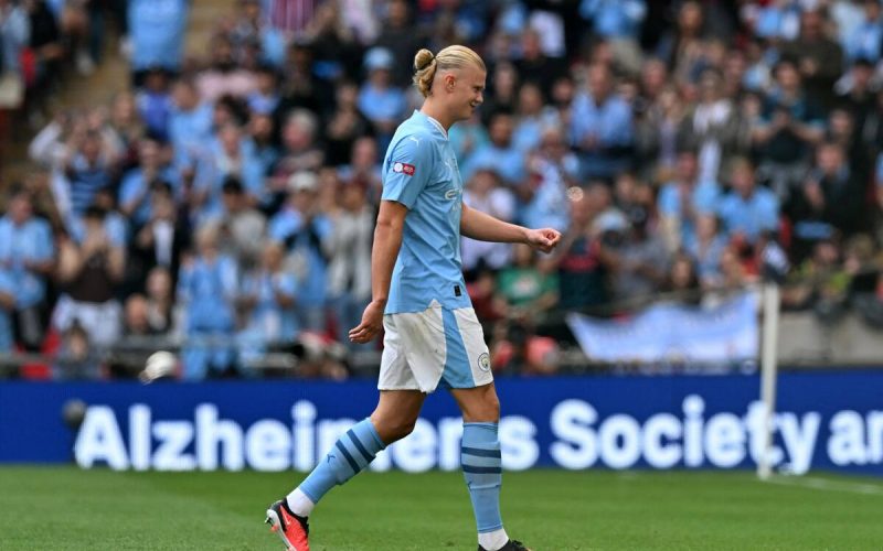 📷 Haaland, cosa ti succede nelle grandi sfide? I dati del norvegese sono 😓