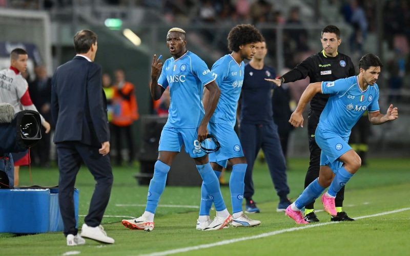 😡 Furia Osimhen, il Napoli interviene: possibile multa all’attaccante