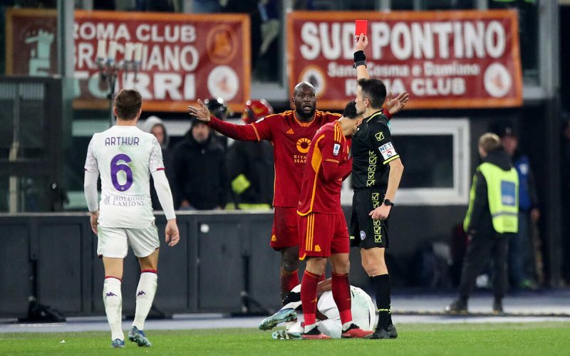 🟥 Record Lukaku: primo rosso in carriera dopo 388 partite nei principali campionati