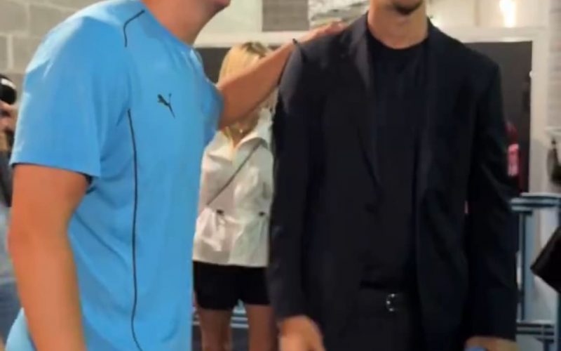 🎥 Haaland incontra Ibra e gli regala una maglia: “Leggenda”. Poi la dedica a Raiola è 😭