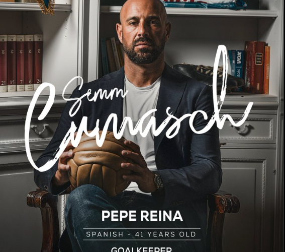 🚨 UFFICIALE – Pepe Reina è un nuovo giocatore del Como