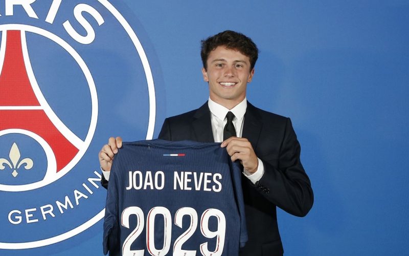 🤑 UFFICIALE: Joao Neves è del PSG. Ecco le maxi-cifre dell’affare