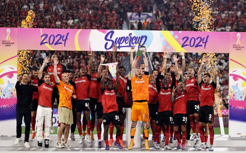 🏆 Il Leverkusen vince la Supercoppa di Germania: Schick riprende lo Stoccarda all’88’, poi è festa ai rigori 🔥
