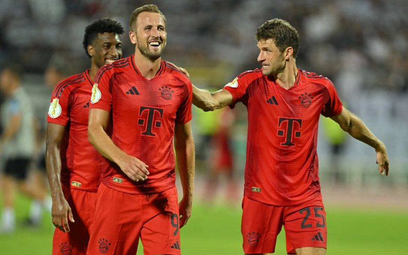 🔥 Buona la prima per il Bayern di Kompany: Muller infinito, Kane da record