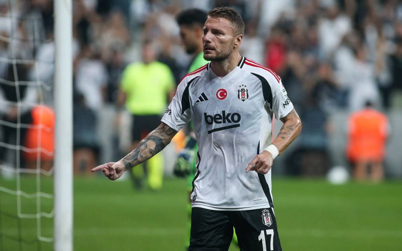 ❌ Serata storta per Immobile e il Besiktas: l’attaccante fallisce un rigore decisivo