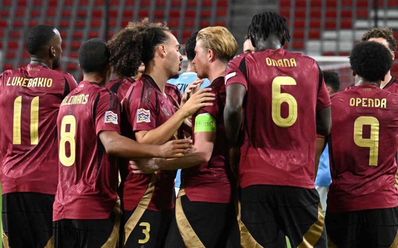 🔥 Il Belgio risponde all’Italia con un KDB spaziale: doppietta e 3-1 all’Israele