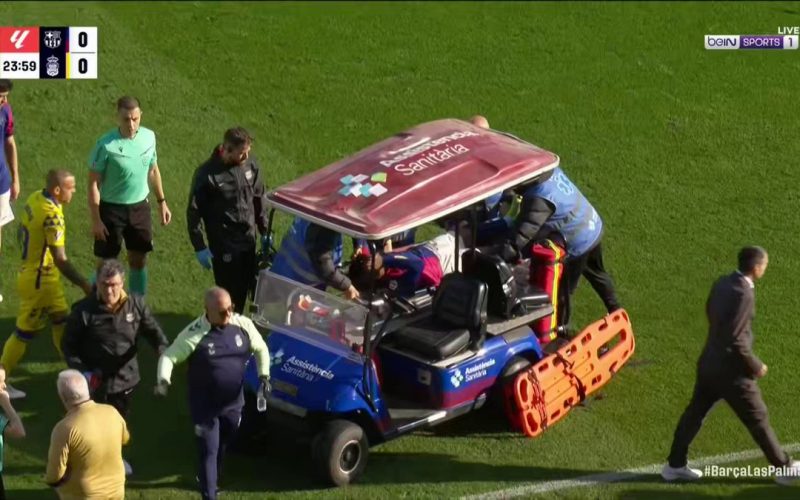 🚑 Ansia Barça: problemi di respirazione, Balde fuori dopo uno scontro con Ramirez