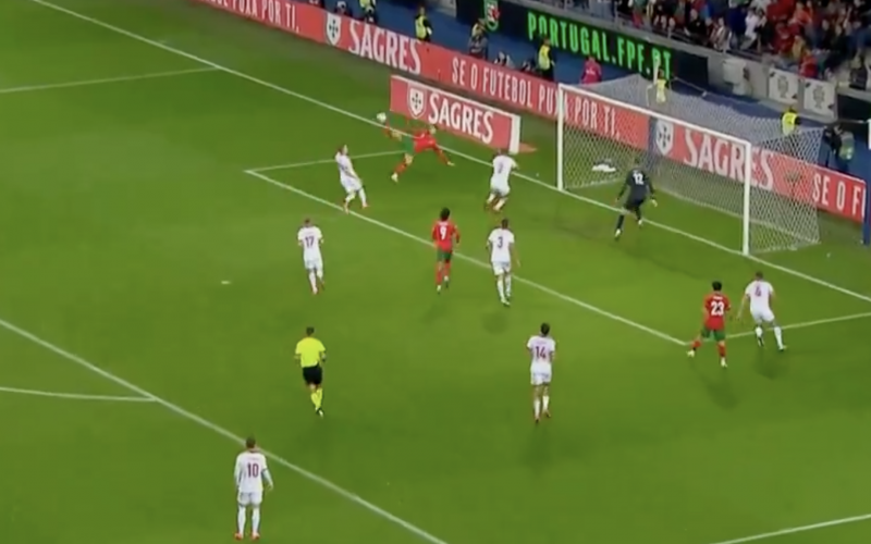 🔥 CR7 doppietta e rovesciata, perla di Leao: 5-1 Portogallo alla Polonia 😱