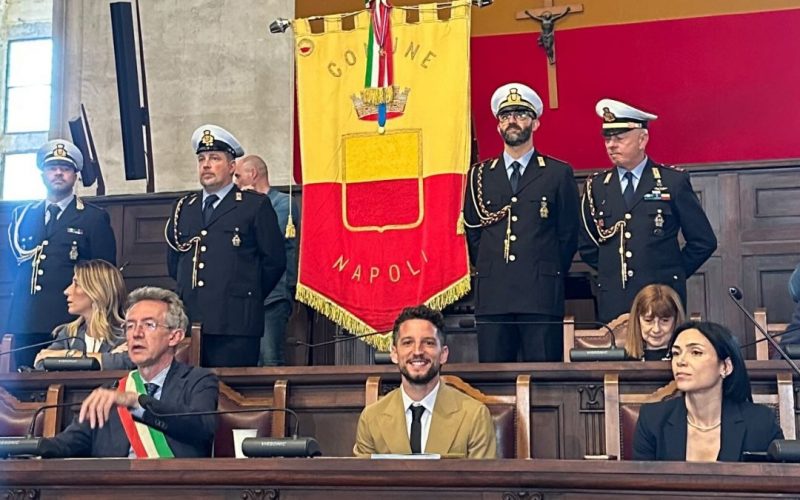 💙 Giornata storica per Mertens, è diventato cittadino onorario di Napoli! “Un orgoglio” 🎥