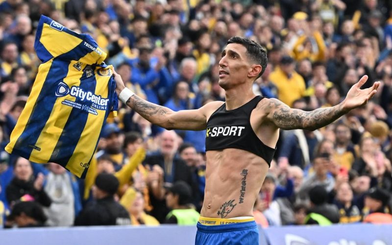 🎥Accoglienza DA BRIVIDI, gol, infortunio: Di Maria al Rosario, prima da film