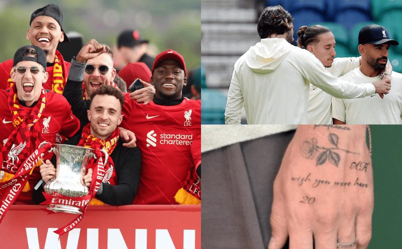 ❣️ Liverpool, Tsimikas ricorda Diogo Jota: tatuaggio commovente in memoria del compagno