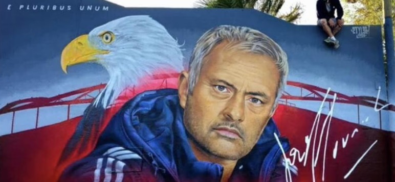 📸 Benfica, il murales dedicato a Mourinho è 😍