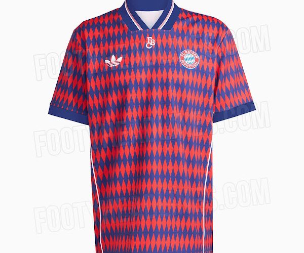 🆕Bayern Monaco, svelata la nuova maglia retrò: design ispirato a logo e stadio del club