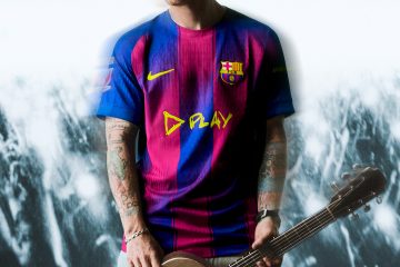 📸 Maglia Barça a tema Ed Sheeran per il Clasico. Il cantante posa per i blaugrana