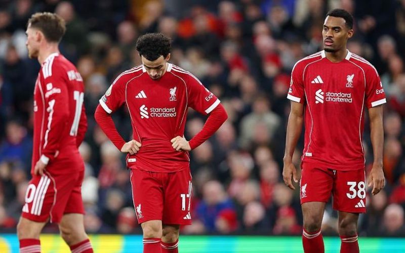 ❌ DISASTRO Liverpool, incetta di statistiche negative! Il PSV domina ad Anfield