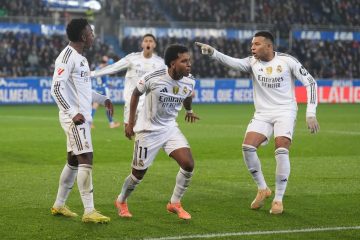 👀 Il Real mette il Barça nel mirino: 2-1 all’Alaves, Rodrygo e Mbappè fanno 70 centri coi Blancos. Le reazioni social 📲