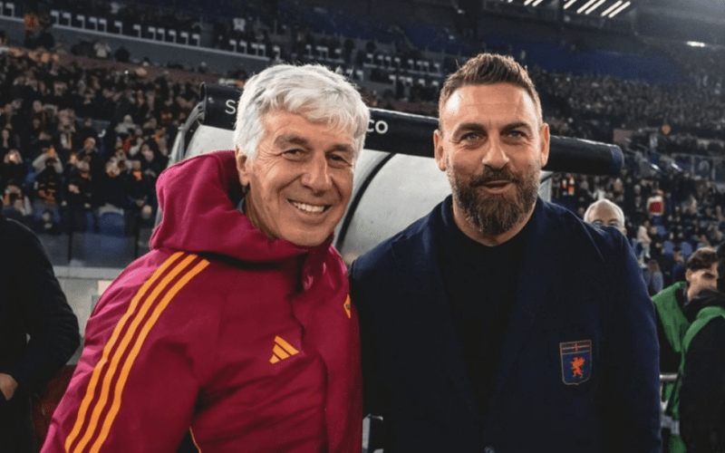 ✨ Grande accoglienza per De Rossi all’Olimpico: cori e striscioni per lui