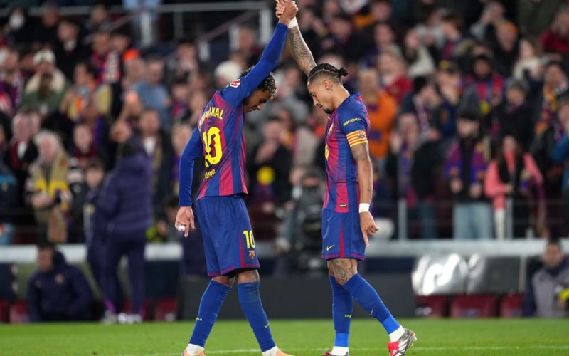 🌪️ Marcia trionfale del Barcellona, 2-0 all’Osasuna e +7 sul Real: Pedri supera Messi, Raphinha 🔥