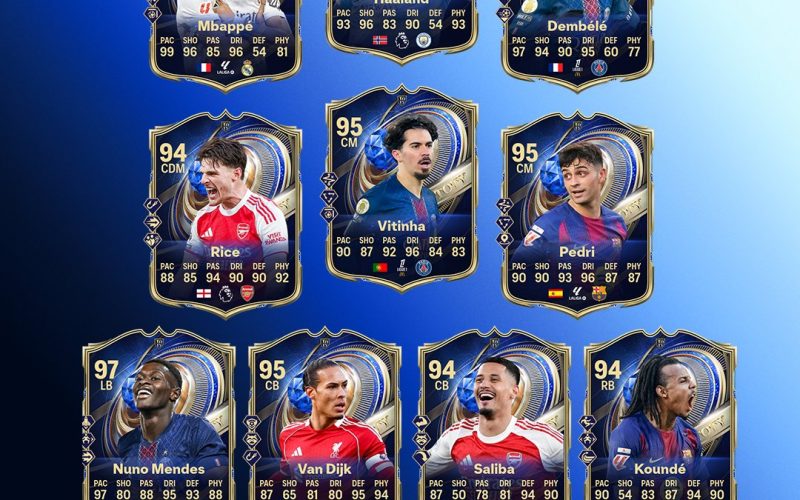 😍 I TOTY di EA Sports FC 26 sono disponibili! Donnarumma l’unico italiano 📸