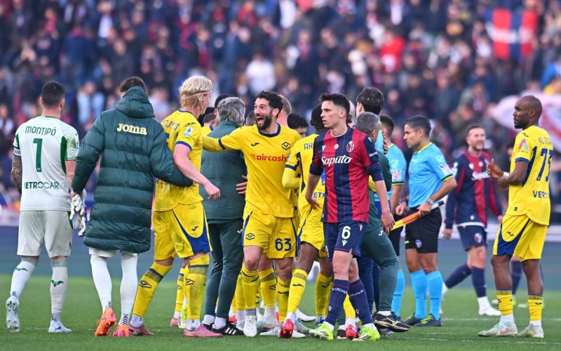 ❌ Il Bologna cade in casa contro il Verona: Frese-Bowie la ribaltano in 4′. Il dato sulle sconfitte interne è 🤯