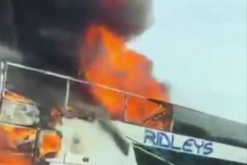 😨 Un autobus del City prende fuoco sulla strada verso Wembley: le ultime