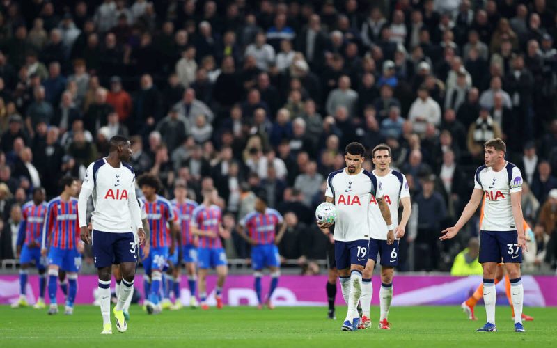 😱 Altro KO per il Tottenham! Il Crystal Palace si impone per 3-1: Spurs a +1 dalla zona retrocessione