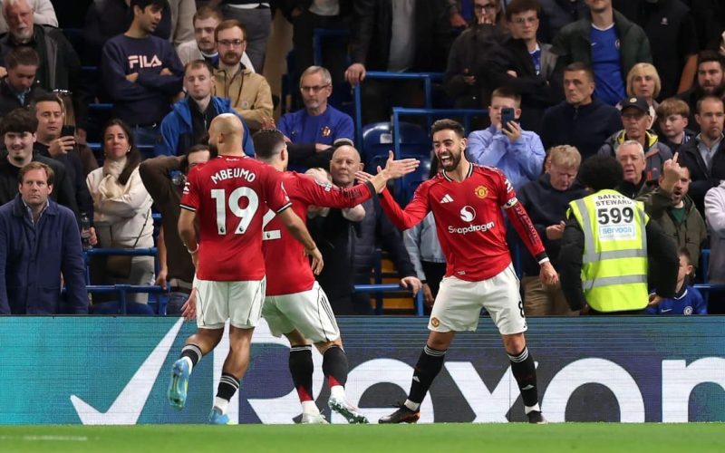 🔥 Lo United prova a blindare il 3° posto, Chelsea battuto 1-0: Bruno Fernandes TOP, Mount 🤫 i suoi ex tifosi