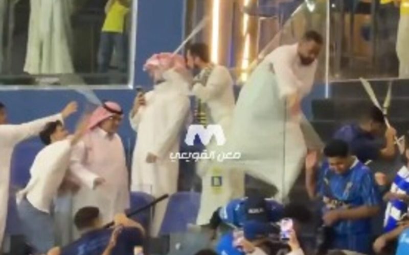 😰 Aggressione CLAMOROSA durante Al Nassr-Al Hilal! Area vip assediata dai tifosi di casa