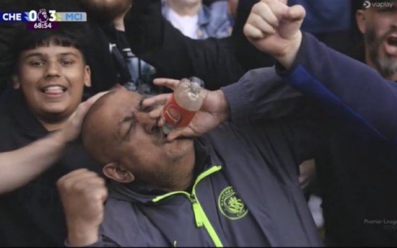 🍾 City fermato dall’Everton davanti… al meme del momento: l’uomo dell’Arsenal “bottling” 📸