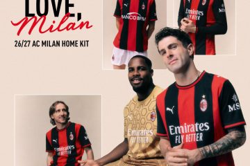 📸 Strisce larghe e omaggio ai tifosi rossoneri nel mondo: il Milan svela l’Home Kit 26-27 🔥