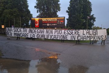 🔴⚫️ Nuova protesta dei tifosi del Milan: “Società indegna, Furlani vattene!”