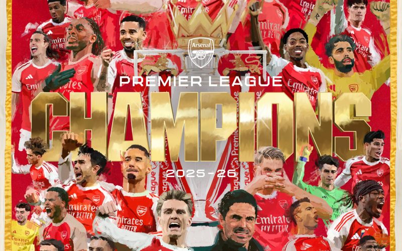 🔥 Arsenal Campione d’Inghilterra, delusione City: le reazioni social