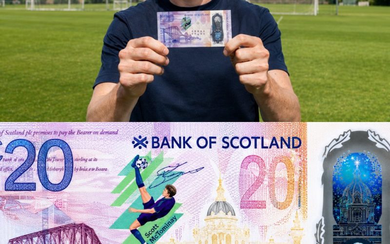📸 La rovesciata Mondiale di McTominay diventa… una banconota! L’iniziativa della Banca di Scozia 🤩