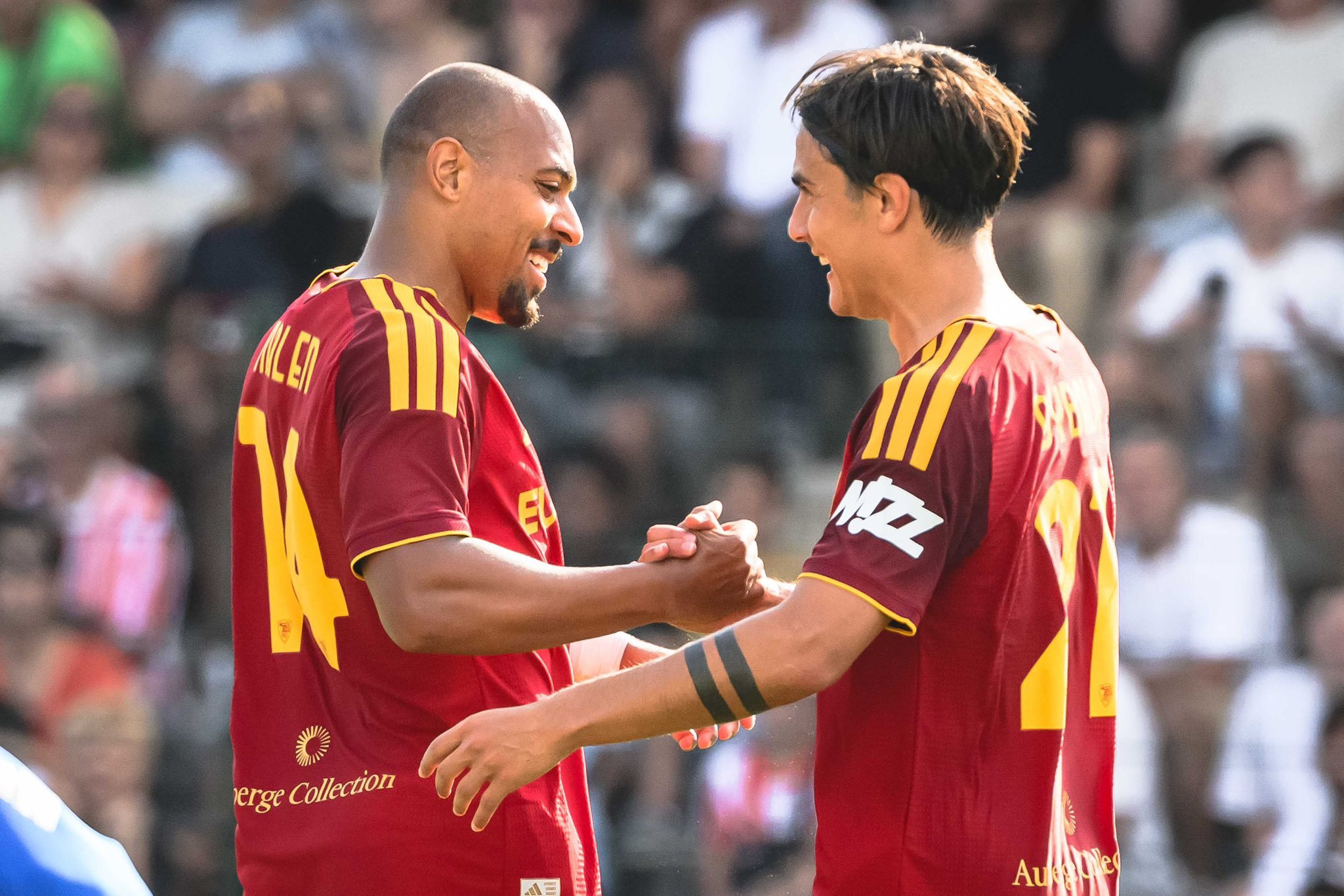 🎥 PAZZO Roma-Cannes: da 3-0 a 3-3! Dybala magico su punizione, Malen 🔥 e Wesley espulso