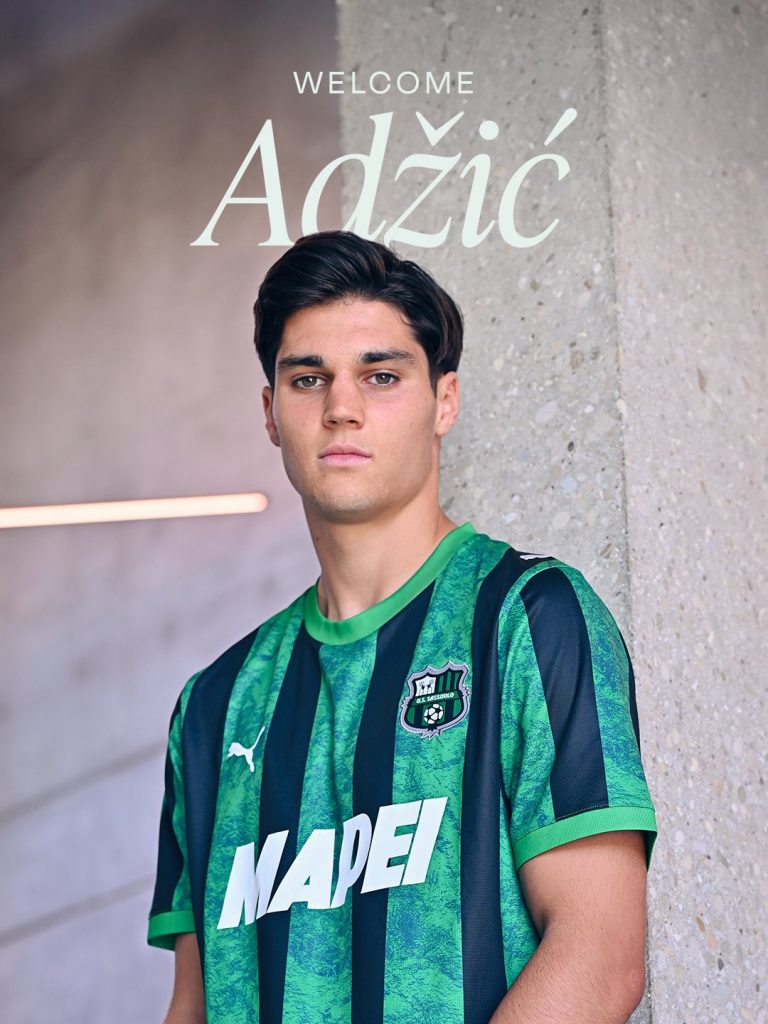 ✅ UFFICIALE | Vasilije Adzic è un nuovo calciatore del Sassuolo