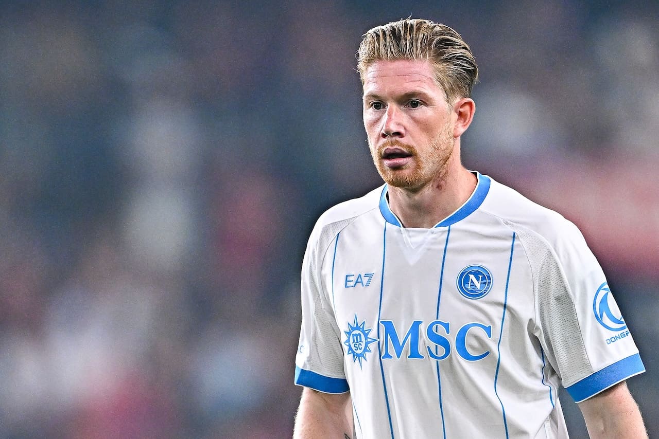👀 Napoli, STAFFETTA De Bruyne! OUT con l’Inter, contro l’Arsenal…
