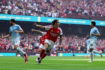 🔥 Community Shield, l’Arsenal segna subito: Calafiori in gol dopo 23”. Il dato è 🤯