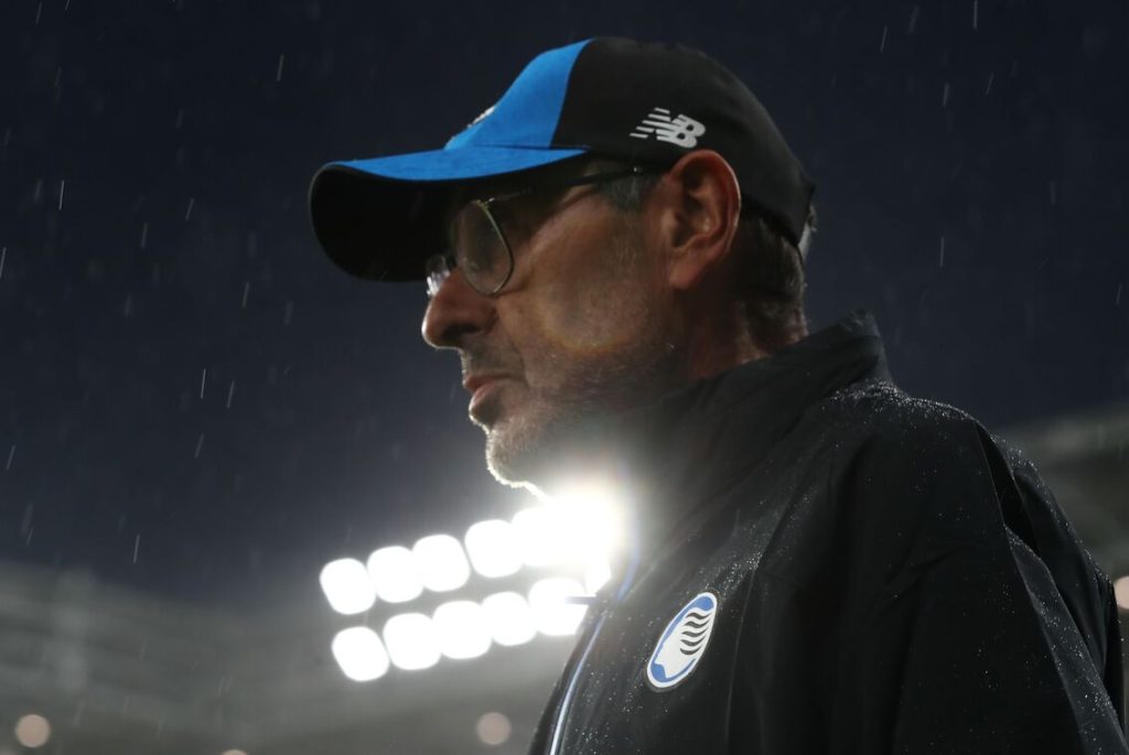 🎙️ Atalanta, Sarri: “Scalvini ha la caviglia gonfia. Mi aspettavo di più da Raspadori e Zalewski. Su Kristensen…”