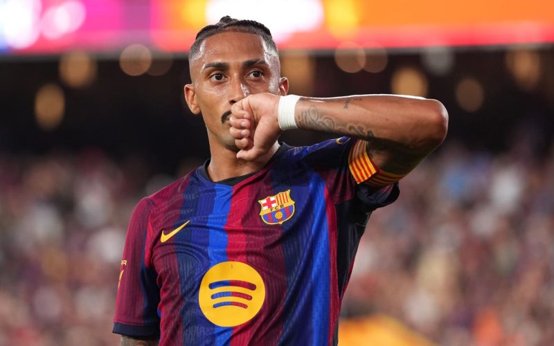 ❗ Raphinha SICURO: “Sono pronto a fare il numero 9 del Barcellona”