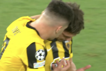 😍 L’ex Serie A Marin sigla un gol DA SOGNO in Champions con l’Aek 🎥