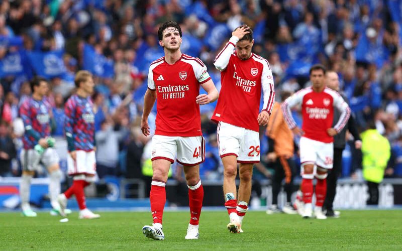 ❌ TRACOLLO Arsenal: il Brighton s’impone 3-0! Il City può scappare, Gross 🔥