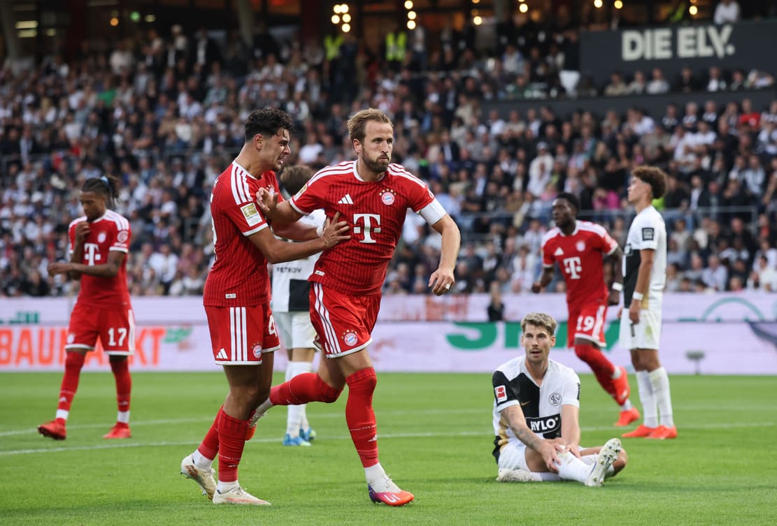 💪🏻 Il Bayern supera l’Elversberg col solito Kane: gol SUPER di Krattenmacher. Kimmich come Schweinsteiger