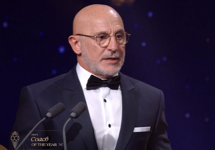 🏆 Luis de la Fuente è il miglior allenatore dell’anno!