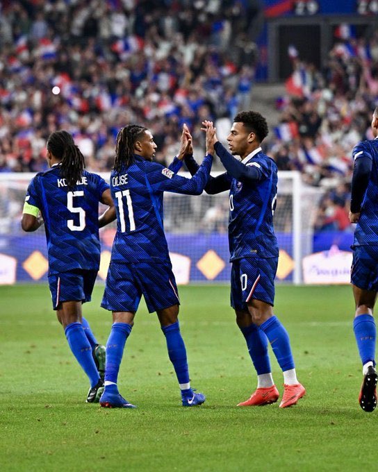 🤯 Olise e Doué SHOW, la Francia ne fa 4 in 14′ al Belgio. Zidane vince coi cambi