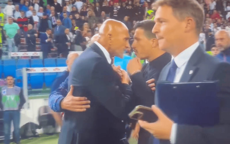 😱 Spalletti IMPAZZISCE nel finale: RISSA sfiorata con Pisacane e 🟥